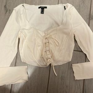 Cream long sleeve